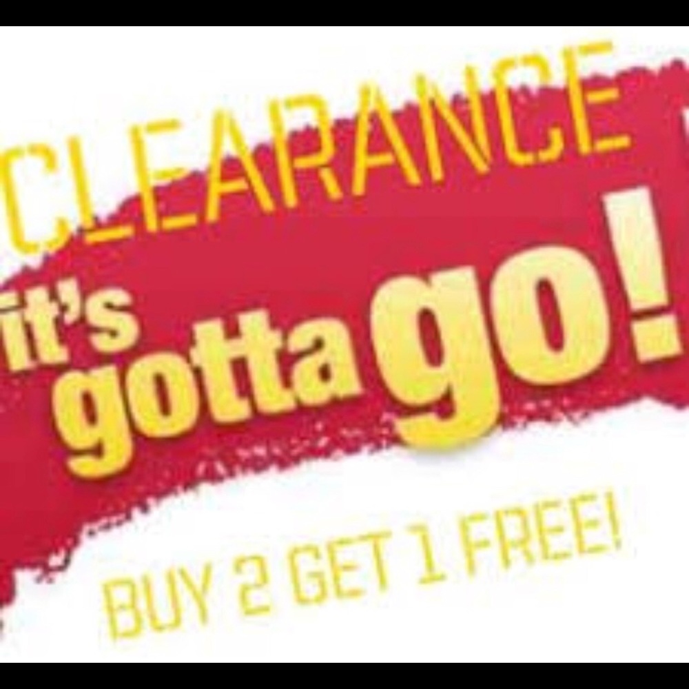 SALE!!!! Clearance Sale